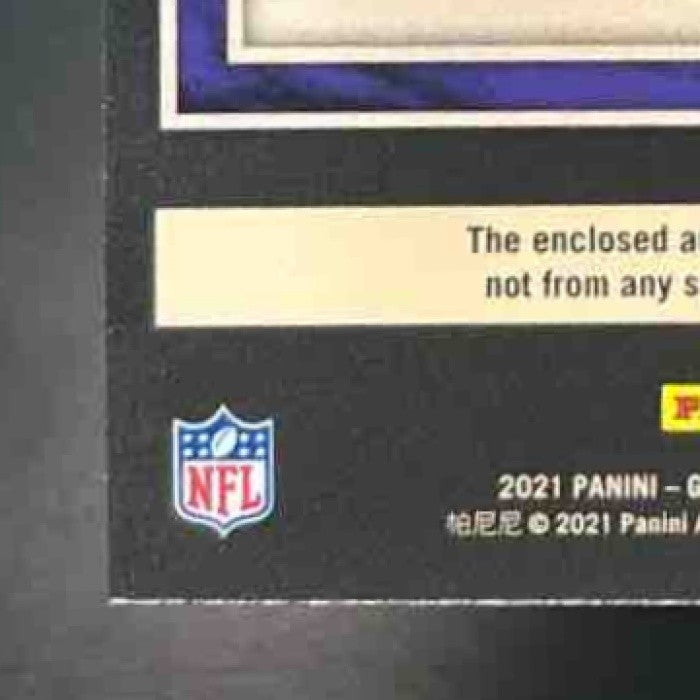 2021 Gold Standard Kellen Mond Newly Minted Patch /299 MEM RC Minnesota Vikings