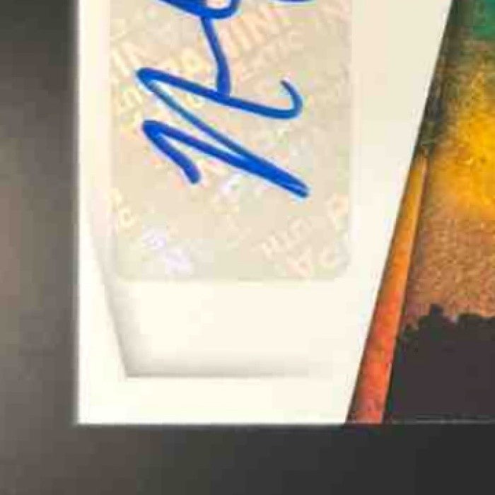 2020 Panini Chronicles Nathaniel Lowe Ascension Auto Gold /99 Tampa Bay Rays