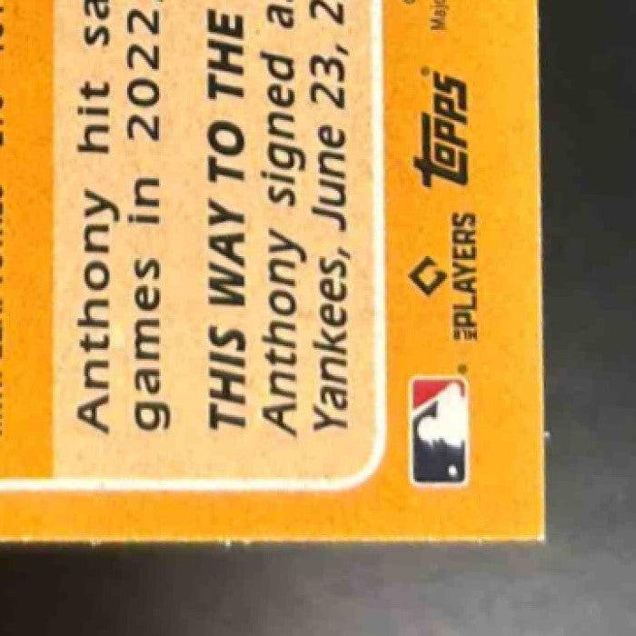 2023 Topps Chrome Update Anthony Volpe 1988 Baseball RC New York Yankees