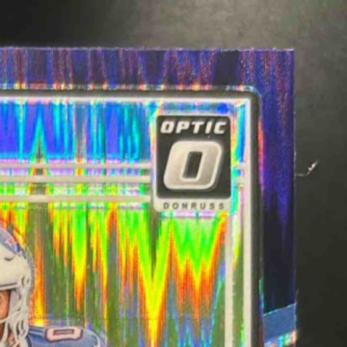 2024 Panini Donruss Optic Keon Coleman Purple Shock #263 Buffalo Bills