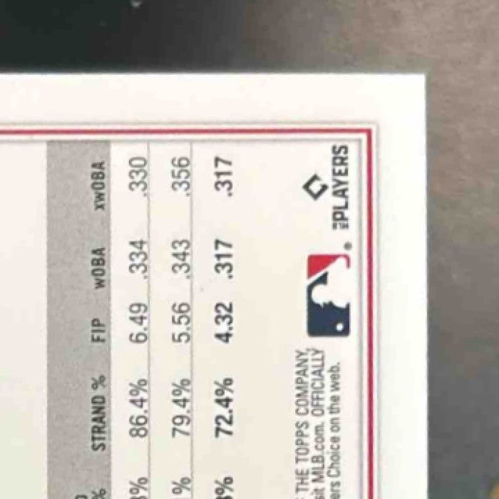 2022 Topps Taylor Widener Advanced Stat /300 #374 Arizona Diamondbacks