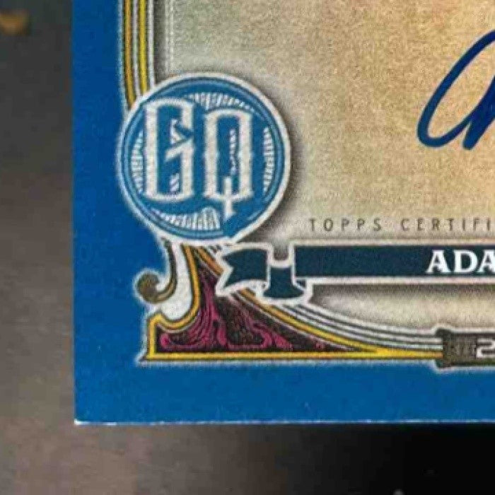 2020 Topps Gypsy Queen Chance Adams Auto Indigo 111/150 New York Yankees