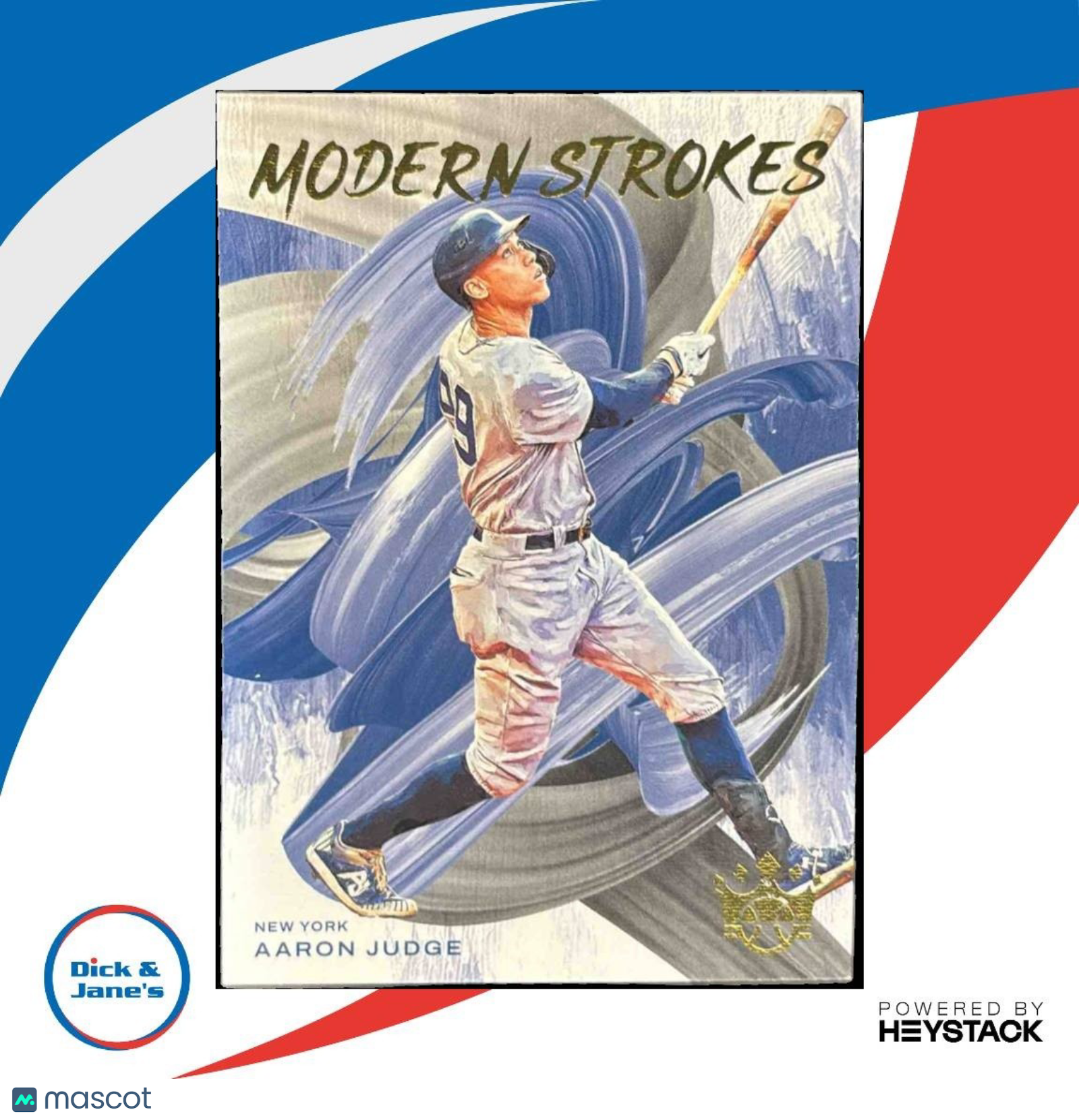 2022 Panini Diamond Kings Aaron Judge Modern Strokes #MS-7 New York Yankees