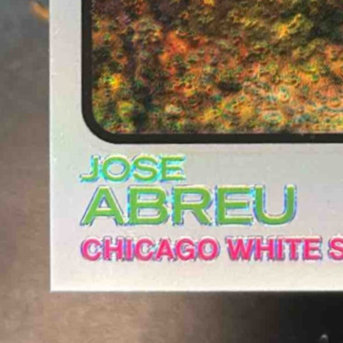 2022 Topps Heritage Jose Abreu Chrome Silver /373 #84 Chicago White Sox