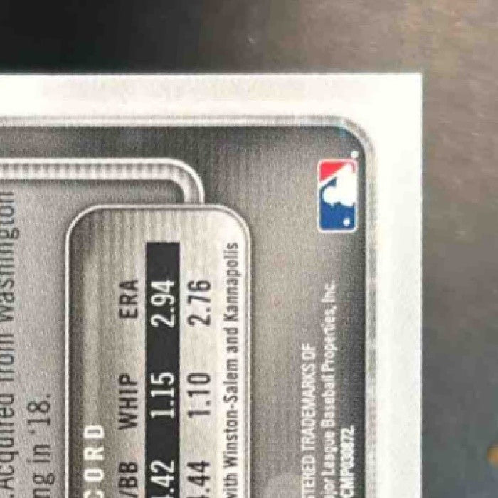 2018 Bowman Draft Dane Dunning Sky Blue /499 #BD-170 Chicago White Sox