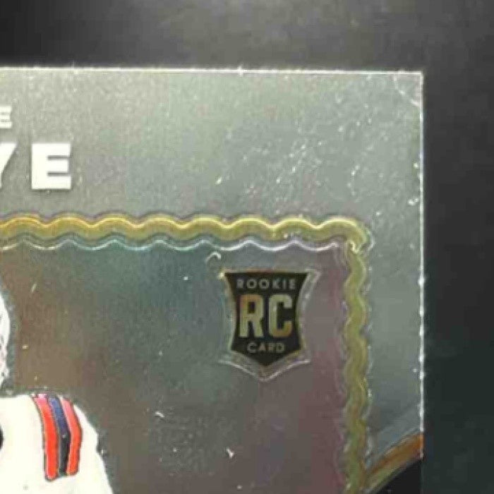 2024 Panini Select Drake Maye Score Throwback #22 RC New England Patriots