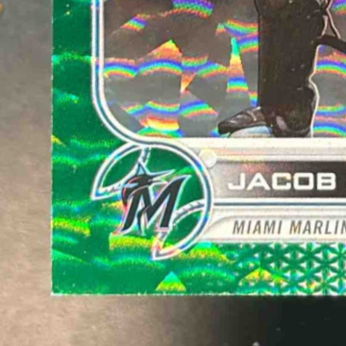 2022 Topps Update Jacob Stallings Green Foil /499 #US175 Miami Marlins