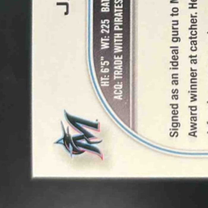 2022 Topps Update Jacob Stallings Green Foil /499 #US175 Miami Marlins