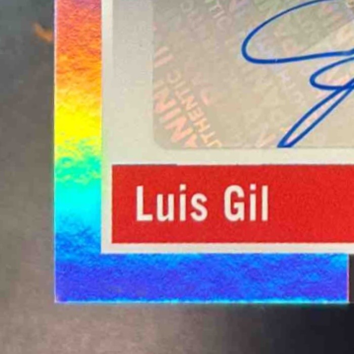 2022 Donruss Luis Gil Retro 1988 Signatures Holo Auto RC New York Yankees