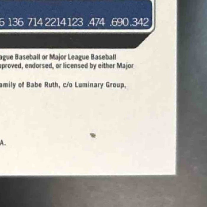 2022 Panini Donruss Babe Ruth Red /2022 #229b Boston Sox