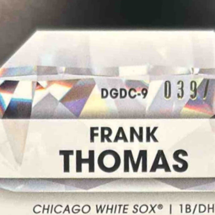 2022 Topps Frank Thomas Diamond Greats Die Cuts Black /299 Chicago White Sox