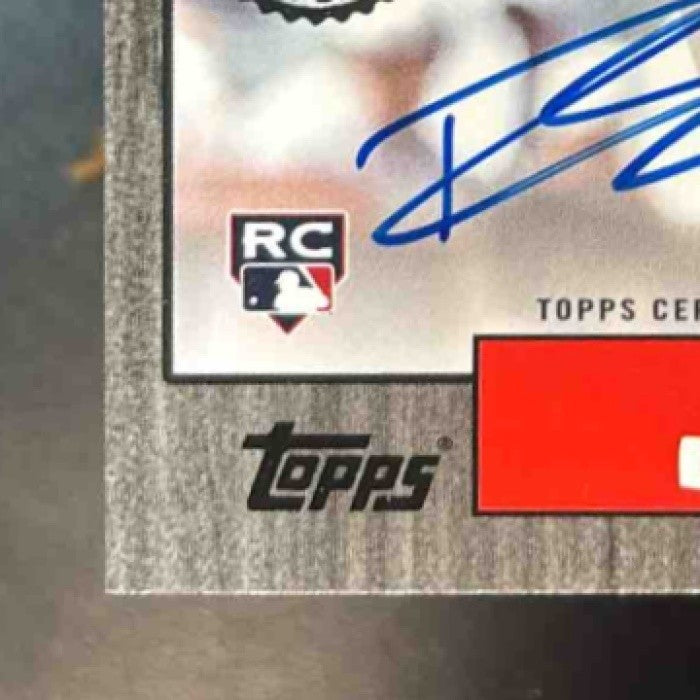 2022 Topps Reid Detmers 1987 Baseball 35th Anniversary Auto Black /199 RC Angels
