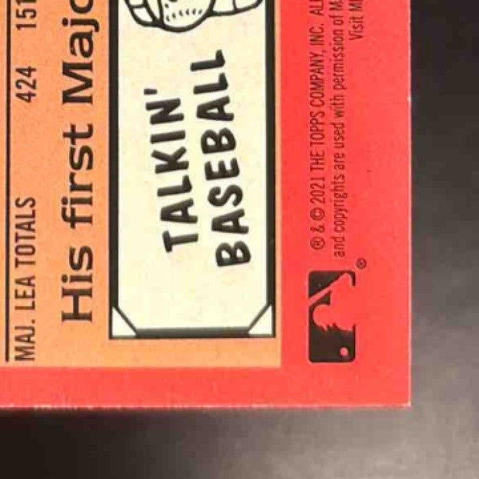 2021 Topps Update Aaron Judge 1986 Baseball 35th Anniversary New York Yankees