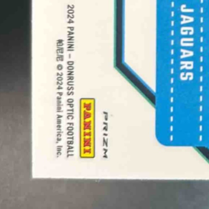2024 Donruss Optic Brian Thomas Jr. Purple Shock #214 Jacksonville Jaguars
