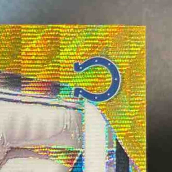 2024 Panini Prizm Lenny Moore Gold Shimmer 1/10 #296 BOOK END