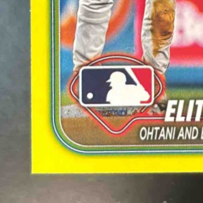 2024 Topps Ohtani and Betts Share a Hug Yellow #138 Los Angeles Dodgers Angels