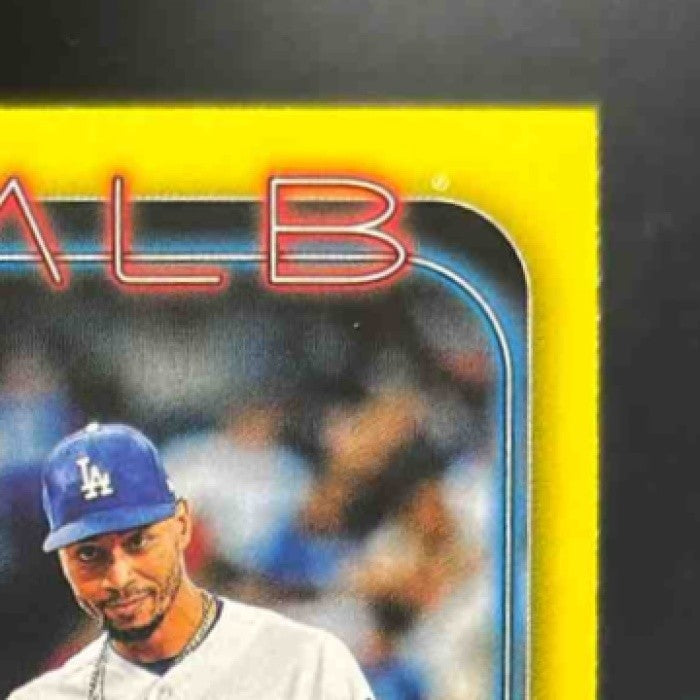 2024 Topps Ohtani and Betts Share a Hug Yellow #138 Los Angeles Dodgers Angels