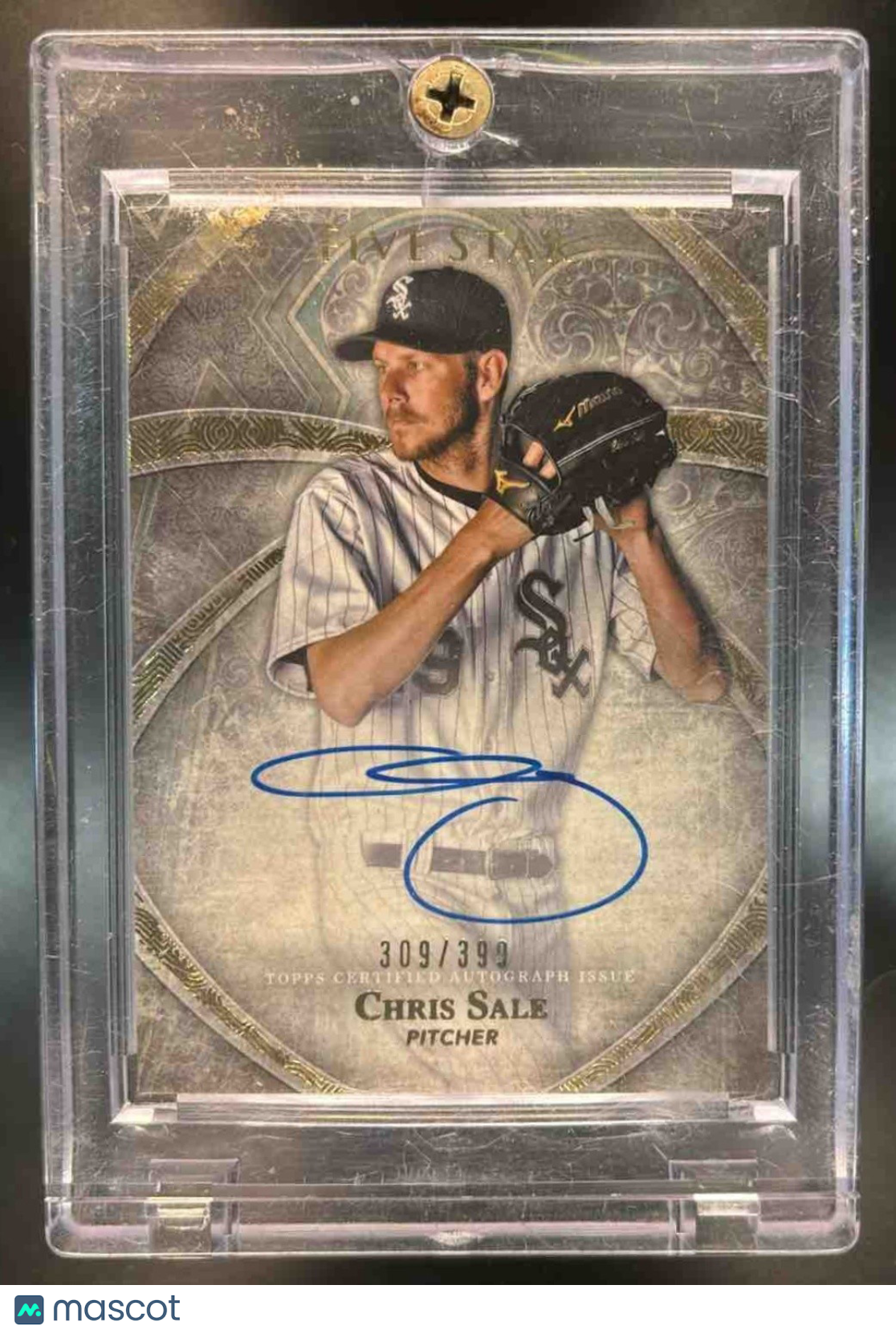 2014 Topps Five Star Chris Sale AUTO /399 #FSA-CSA Auto Chicago White Sox