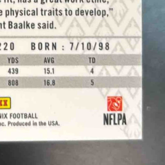 2021 Panini Phoenix Jalen Camp Auto Black 5/5 BOOK END RC Jacksonville Jaguars