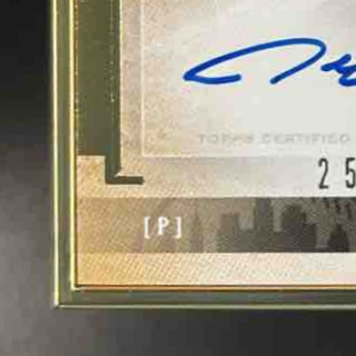 2020 Topps Transcendent Collection Jacob deGrom Auto Variation 25/25 BOOK END