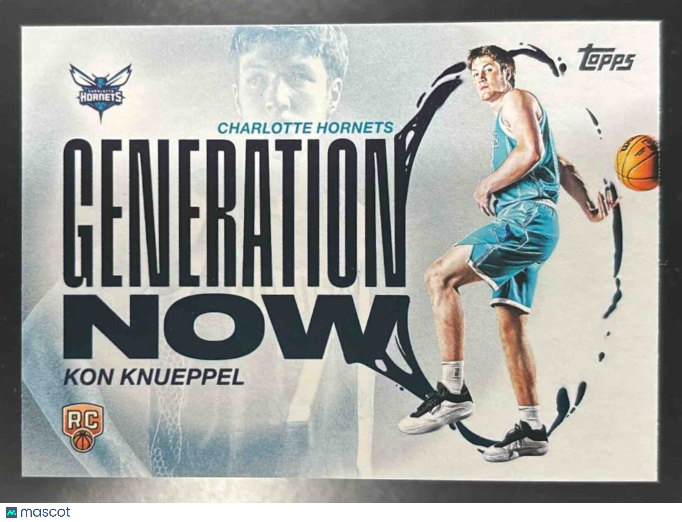 2025-26 Topps Kon Knueppel Generation Now GN-4 RC Charlotte Hornets