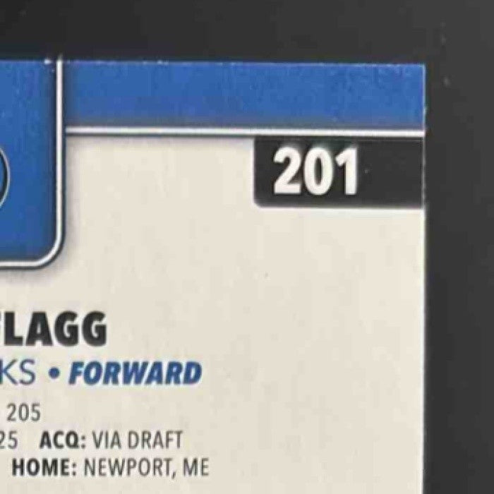 2025-26 Toppss Cooper Flagg #201 RC Dallas Mavericks