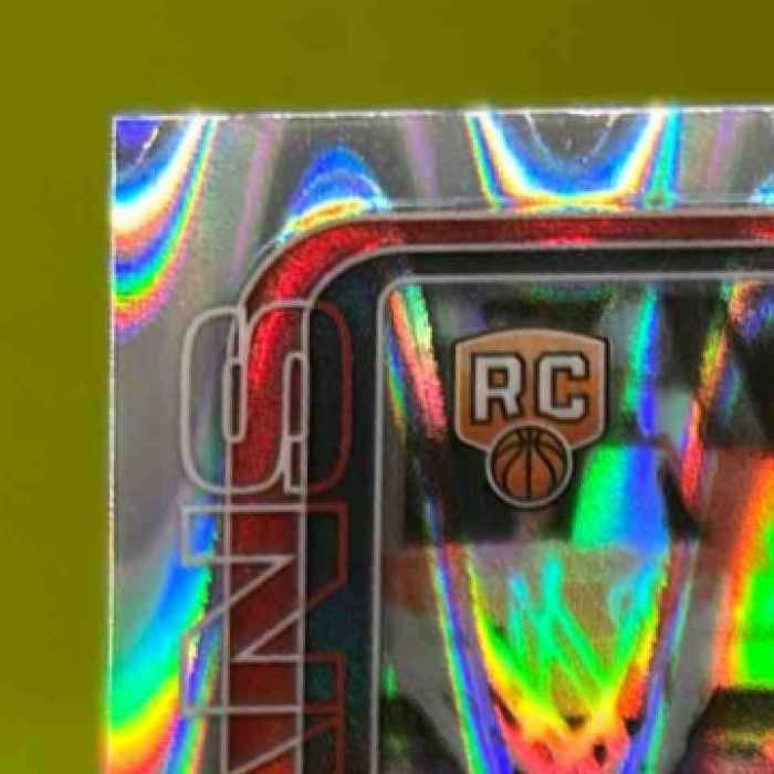 2025-26 Topps Chrome Derik Queen RayWave Refractor #263 RC New Orleans Pelicans