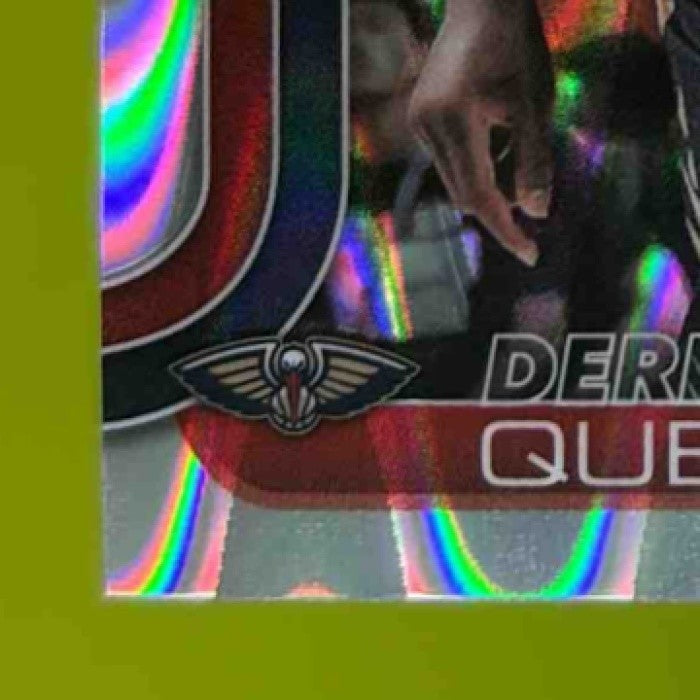 2025-26 Topps Chrome Derik Queen RayWave Refractor #263 RC New Orleans Pelicans