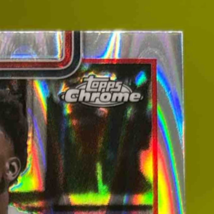 2025-26 Topps Chrome Derik Queen RayWave Refractor #263 RC New Orleans Pelicans