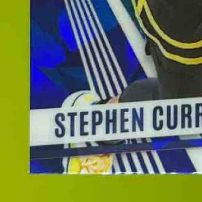 2023-24 Panini Phoenix Stephen Curry Blue Ice #174 Golden State Warriors