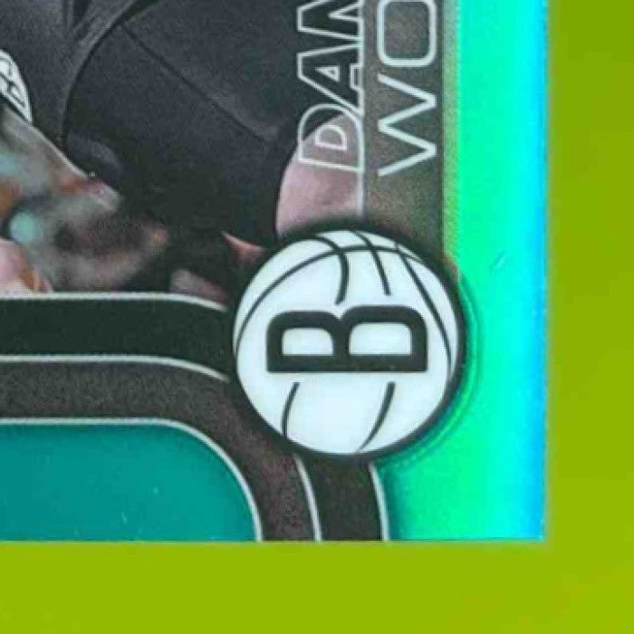 2025-26 Topps Chrome Danny Wolf Teal Refractor 165/299 #277 RC Brooklyn Nets