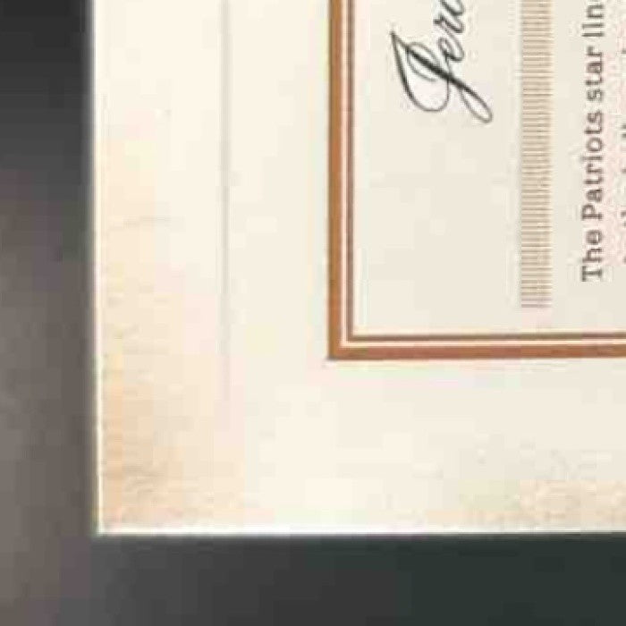 2011 Panini Prime Signatures Jerod Mayo Auto Bronze /39 #87 New England Patriots