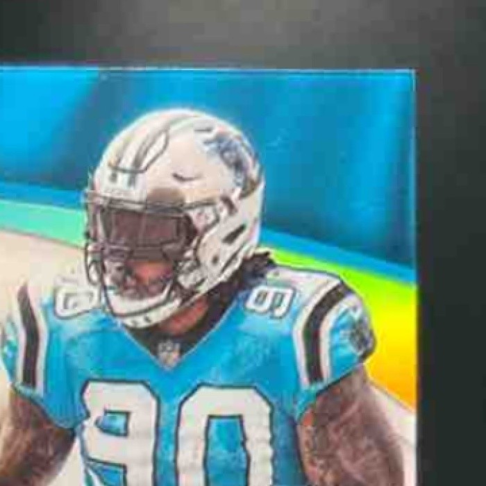 2017 Immaculate Collection Julius Peppers Numbers Patch /90 MEM Panthers