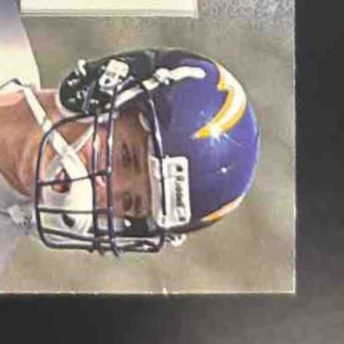 2001 Upper Deck Game Gear Drew Brees Auto San Diego Chargers