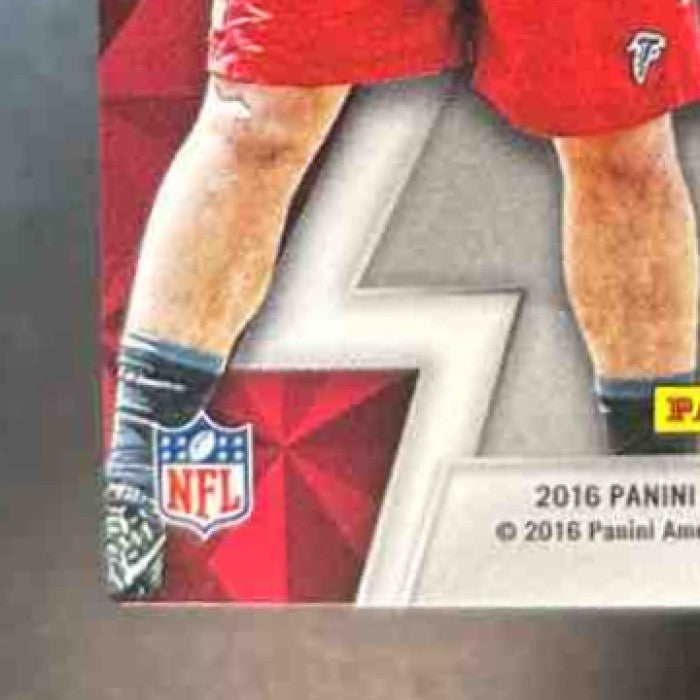 2016 Panini Spectra Austin Hooper Neon Blue /99 #215 RC Auto Atlanta Falcons