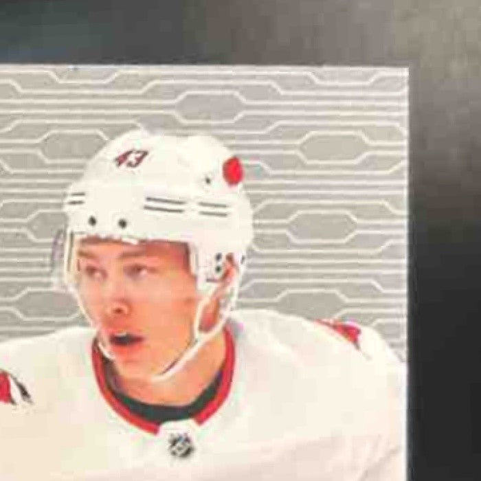2020-21 Upper Deck Stature Morgan Geekie Proteges Auto RC Carolina Hurricanes