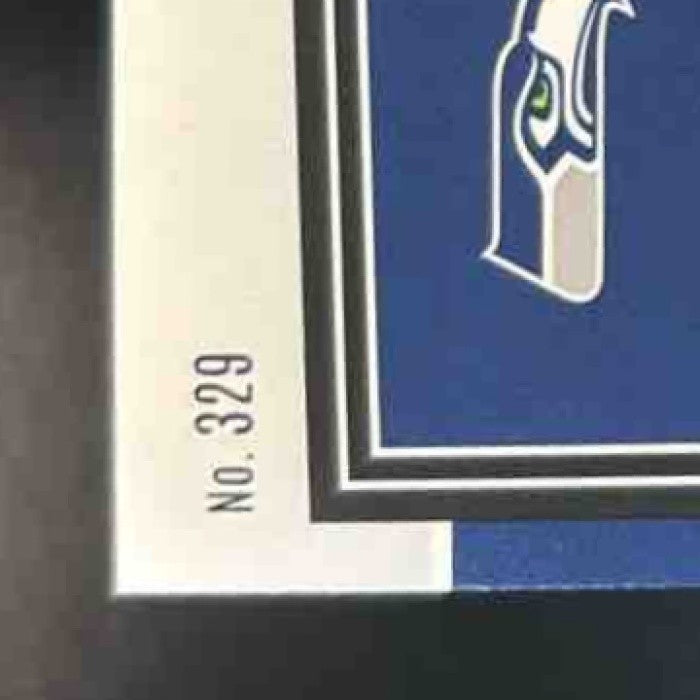 2022 Panini Score Kenneth Walker III Gold #329 RC Seattle Seahawks