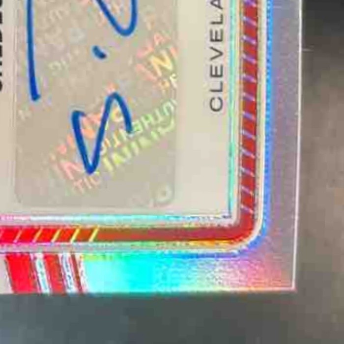 2025 Panini Prizm Shedeur Sanders Rookie Auto Silver #302 RC Cleveland Browns