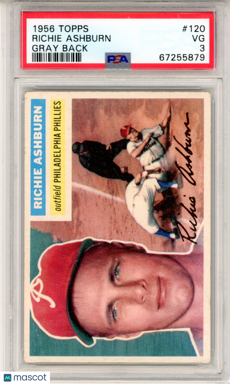 1956 Topps Richie Ashburn