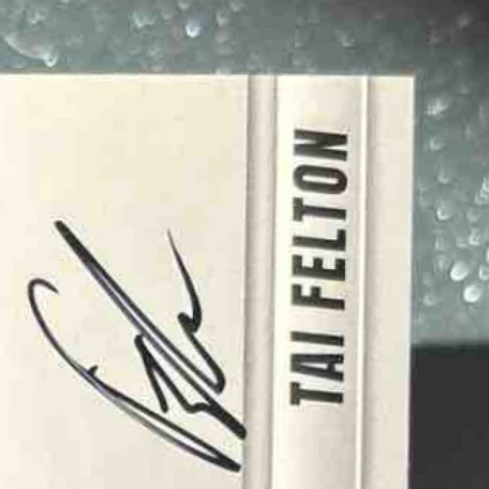 2025 Panini Donruss Elite Tai Felton Pen Pals Horizontal Auto Minnesota Vikings