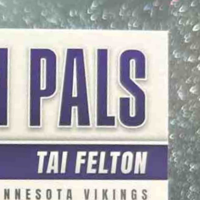 2025 Panini Donruss Elite Tai Felton Pen Pals Horizontal Auto Minnesota Vikings