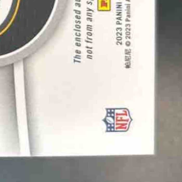 2023 Panini Certified Aaron Jones Piece of the Game Gold /25 MEM Packers