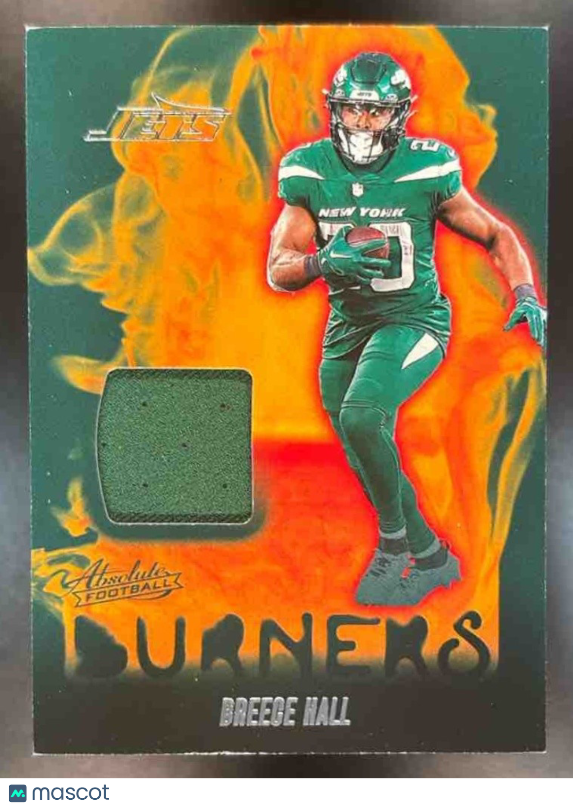 2024 Panini Absolute Breece Hall Burners MEM New York Jets
