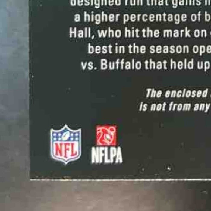 2024 Panini Absolute Breece Hall Burners MEM New York Jets