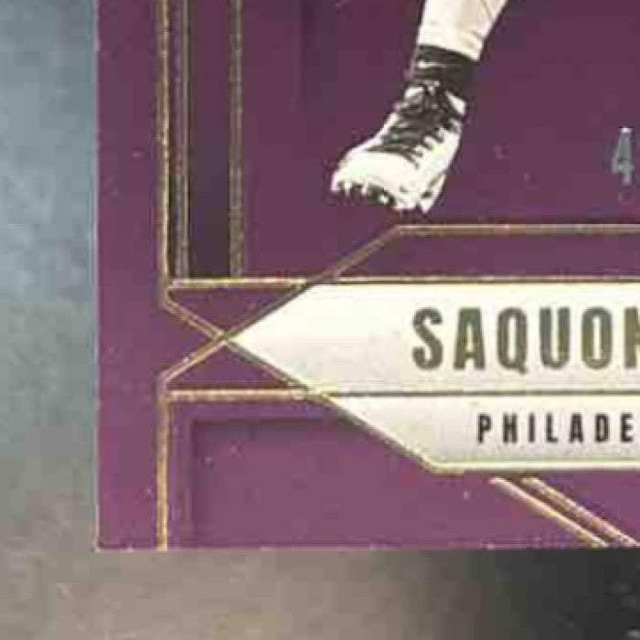 2025 Panini Donruss Elite Saquon Barkley Purple /49 #52 Philadelphia Eagles