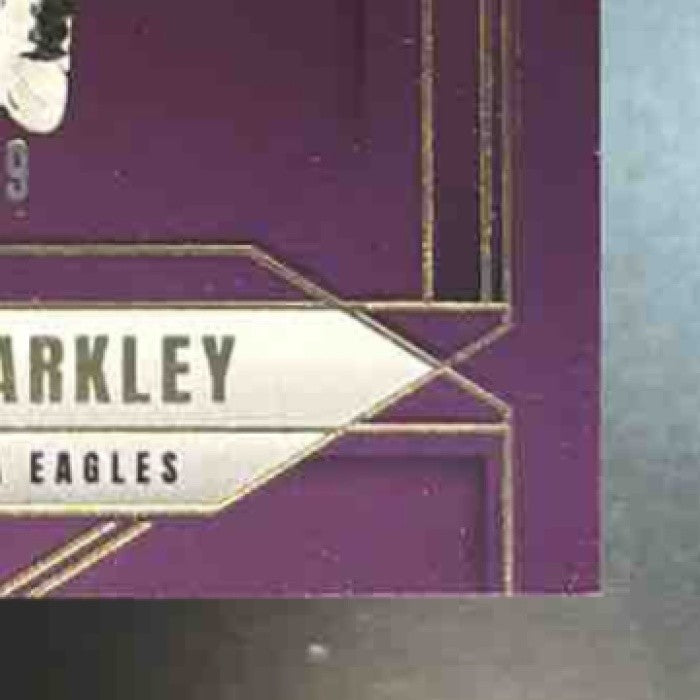 2025 Panini Donruss Elite Saquon Barkley Purple /49 #52 Philadelphia Eagles