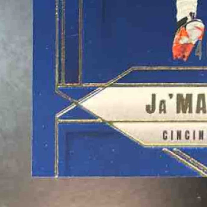 2025 Panini Donruss Elite Ja'Marr Chase Blue /75 #63 Cincinnati Bengals