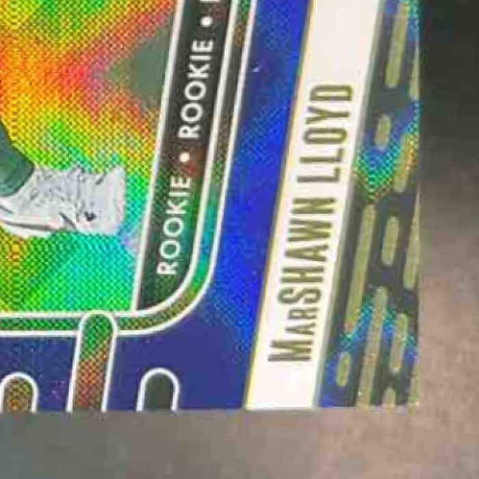 2024 Panini Absolute MarShawn Lloyd Rookies Blue /199 #171 RC Green Bay Packers