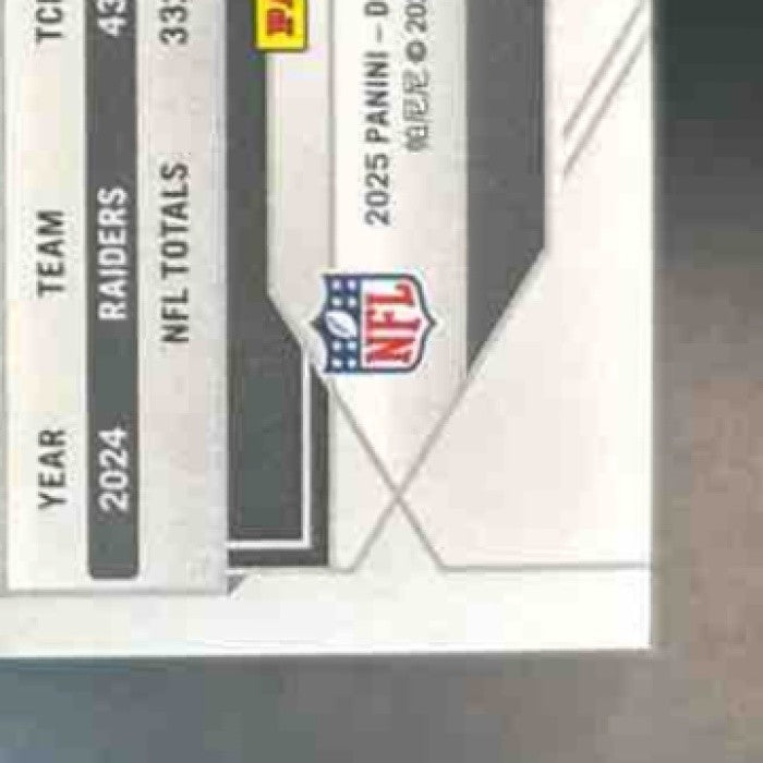 2025 Panini Donruss Elite Maxx Crosby Orange /199 #87 Las Vegas Raiders