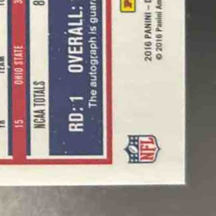 2016 Donruss Optic Eli Apple Rookie Signatures Holo /99 #133 RC Auto Giants